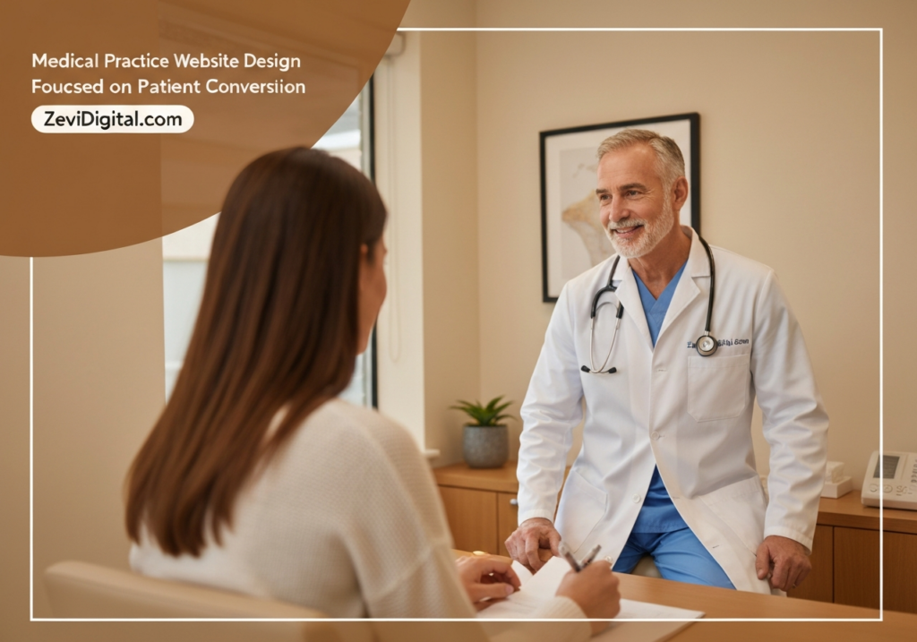medical website design