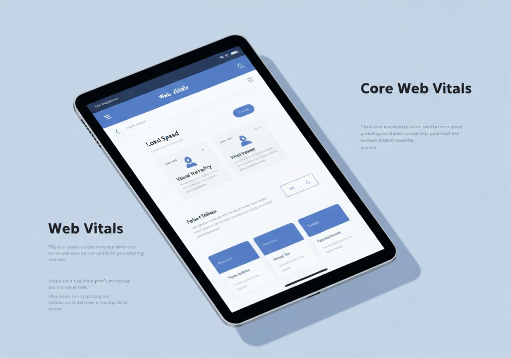 Core Web Vitals medical site