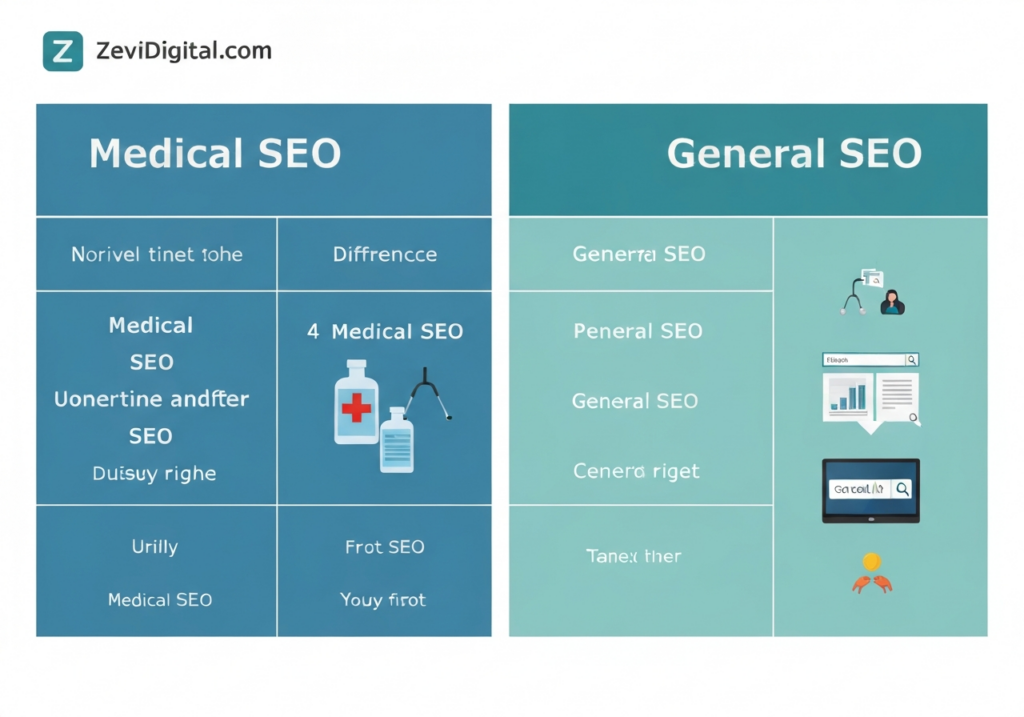 medical SEO vs general SEO