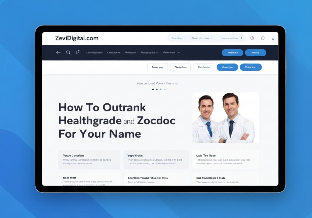 outrank Healthgrades SEO