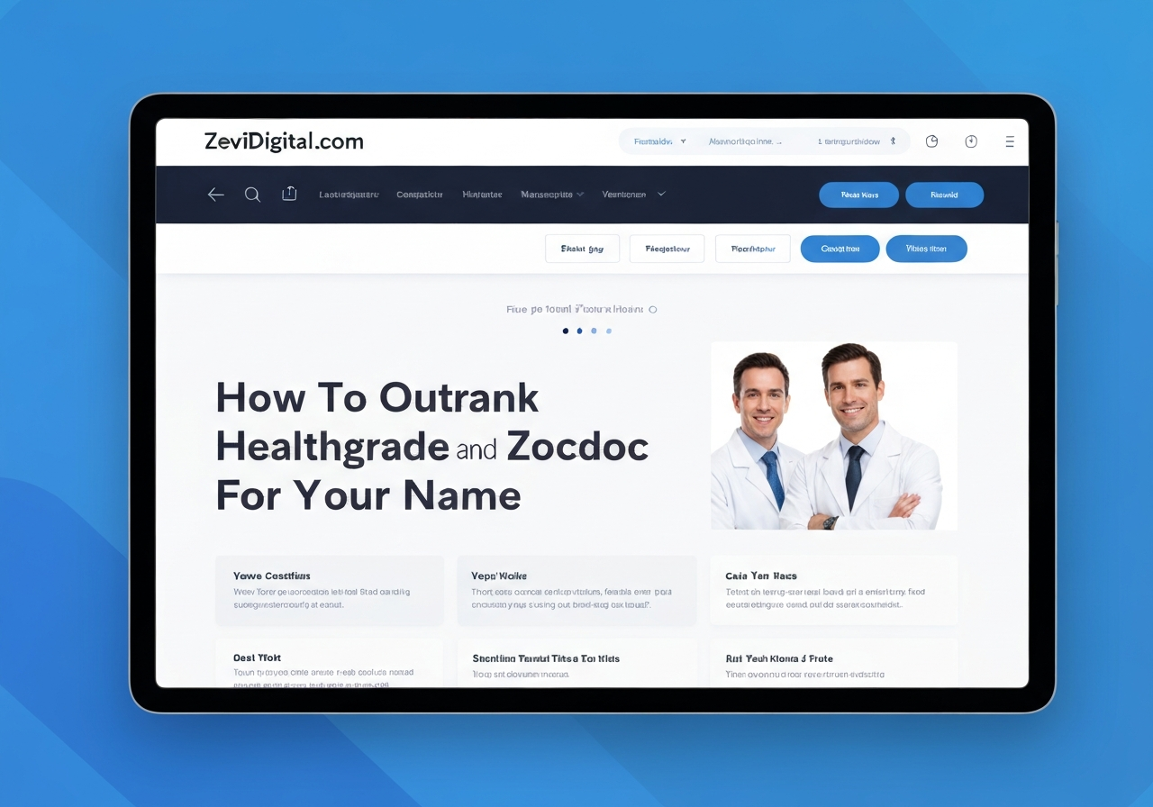 outrank Healthgrades SEO