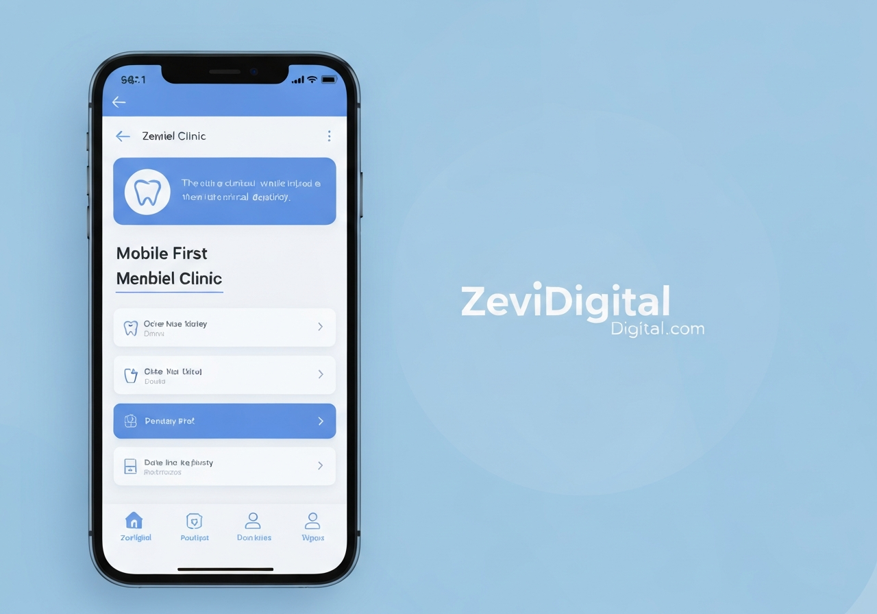 mobile-first dental website