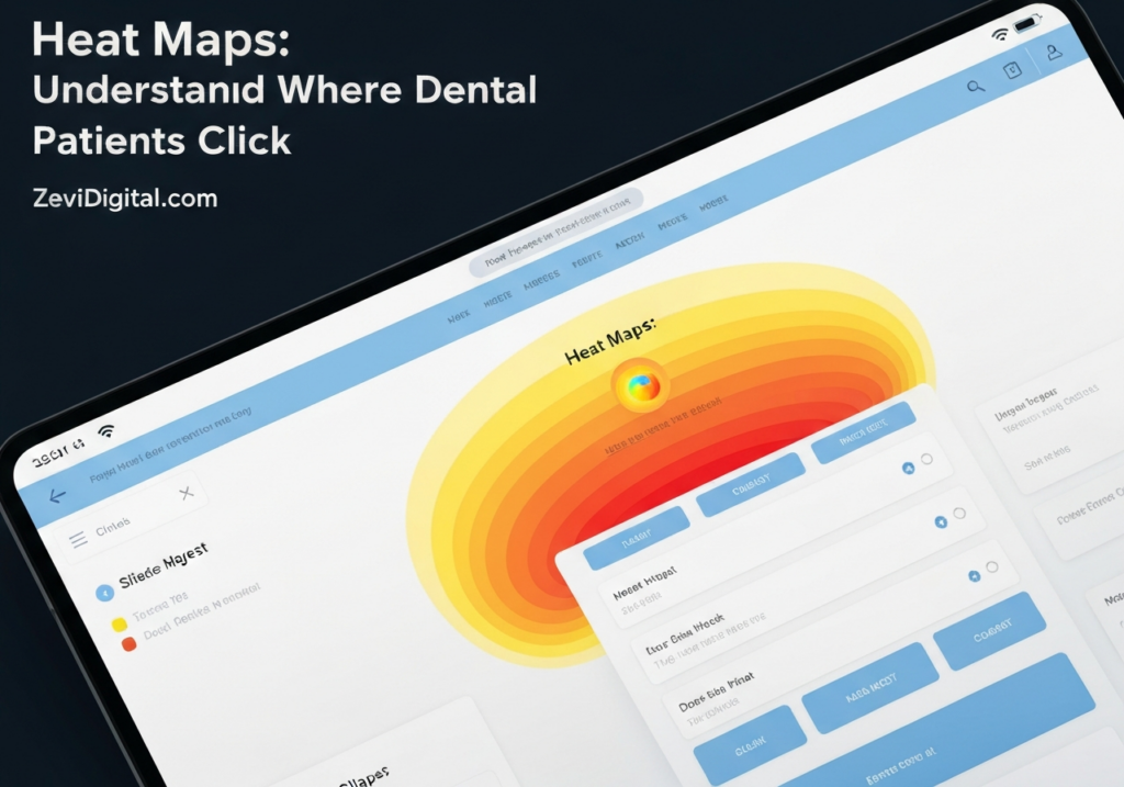 dental website heatmap