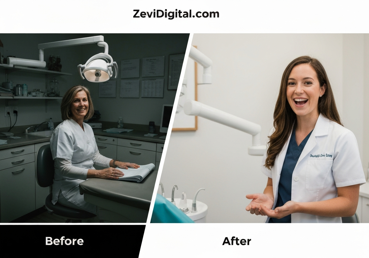 before and after dental marketing