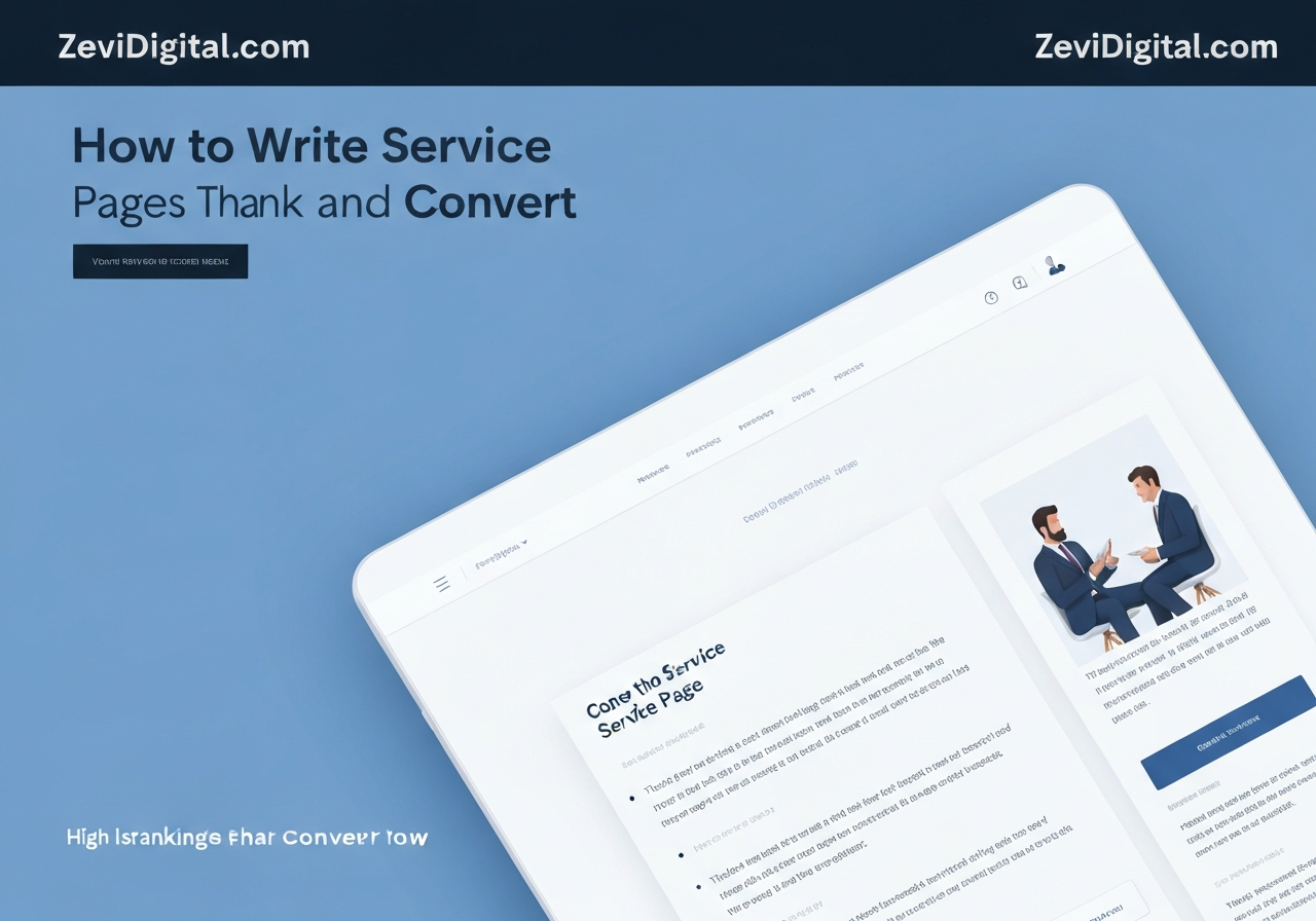 medical service page SEO