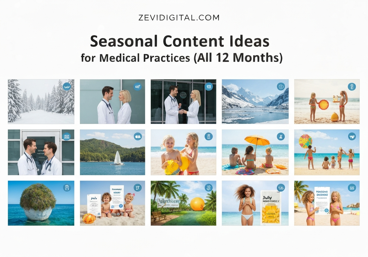 seasonal content medical practice