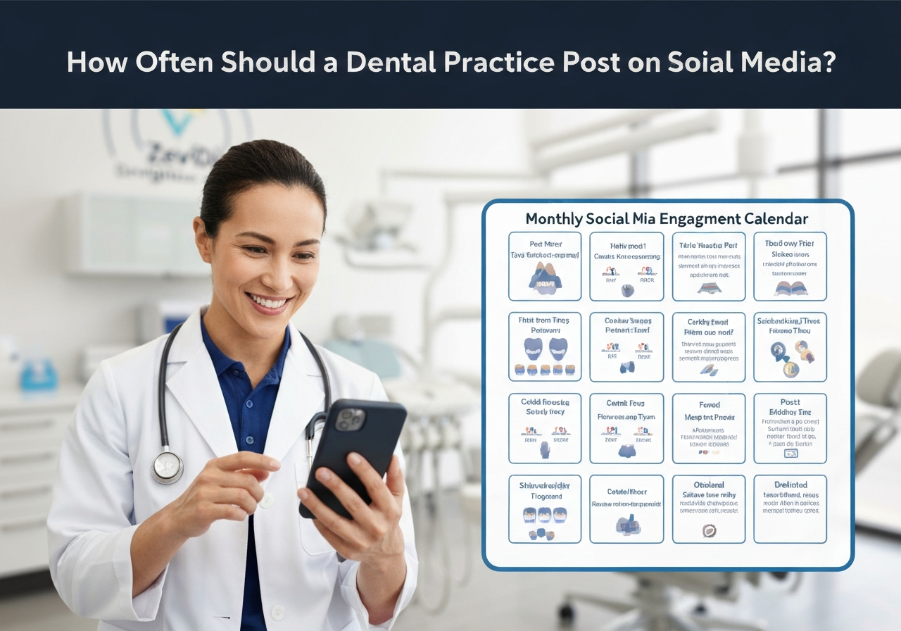 dental social media posting frequency