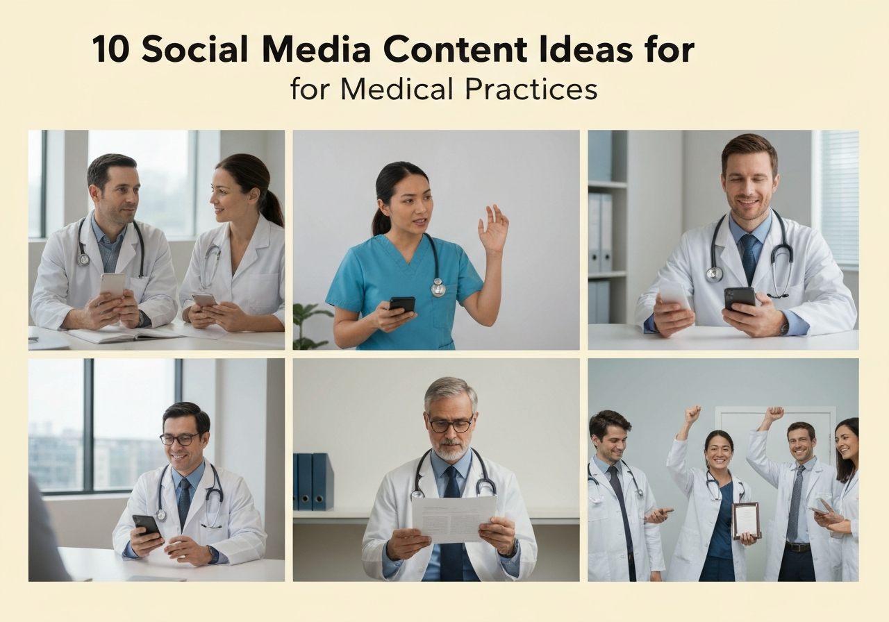 social media ideas for doctors