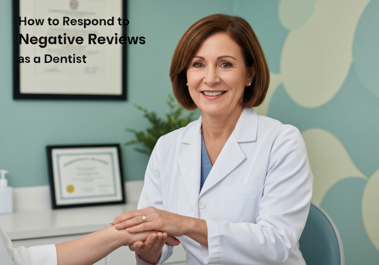 respond to negative reviews dentist