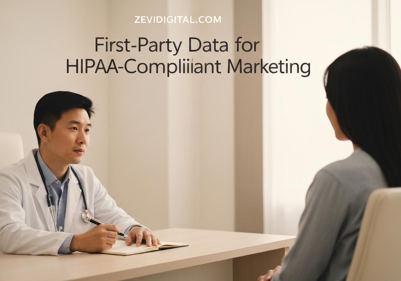 first-party data healthcare marketing